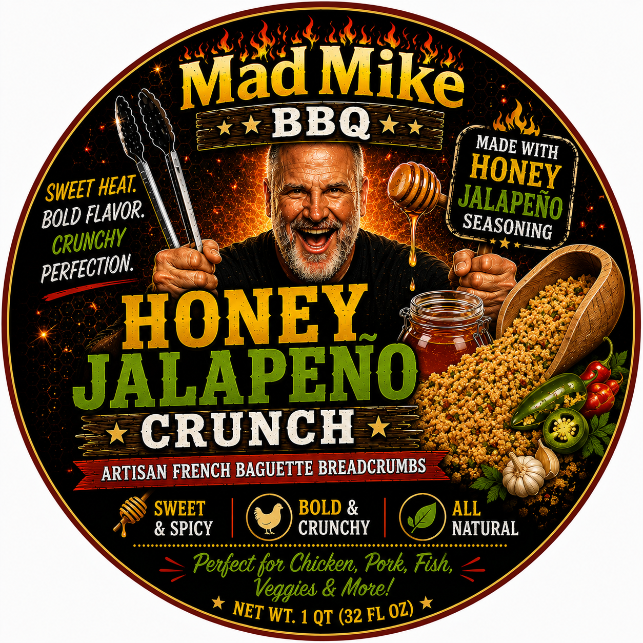 Honey Jalapeno Crunch
